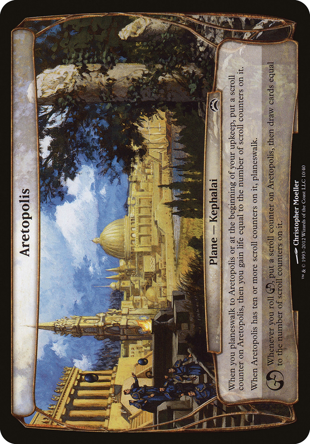 Aretopolis (Planechase 2012) (OVER-010) [Planechase 2012 Planes] Foil