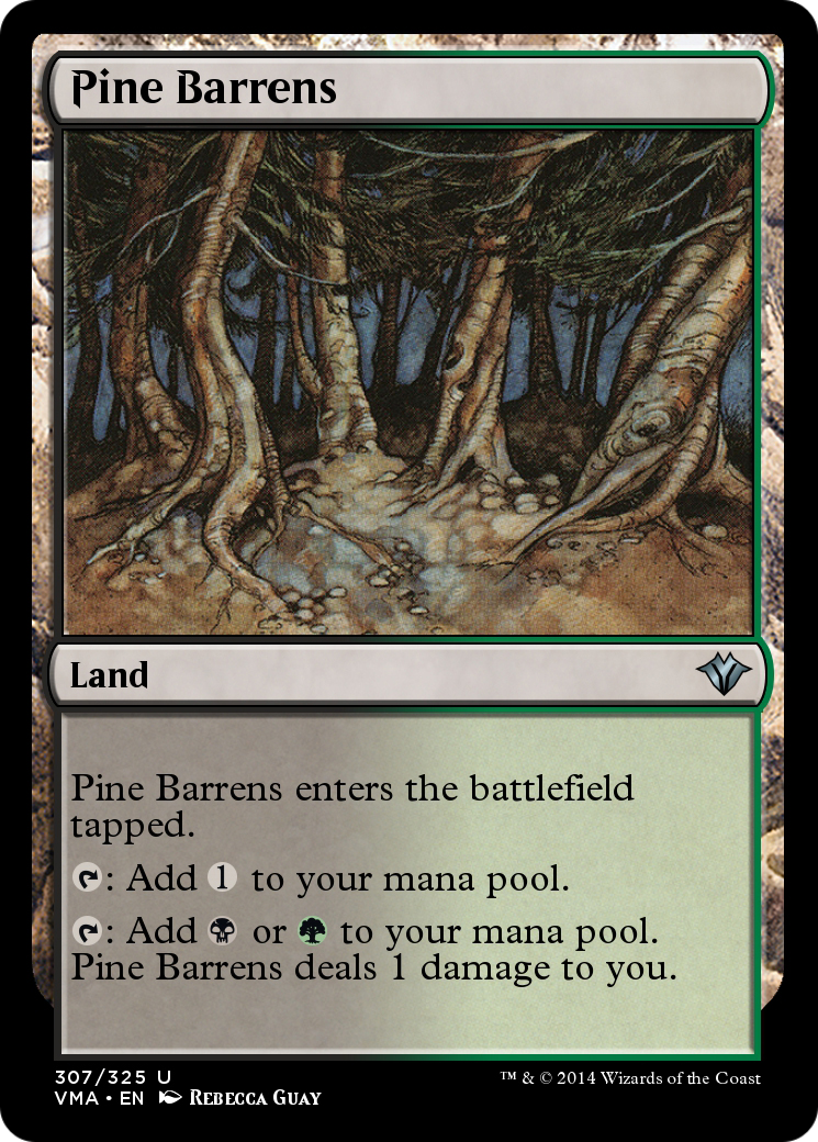 Pine Barrens (VMA-307) [Vintage Masters] Foil