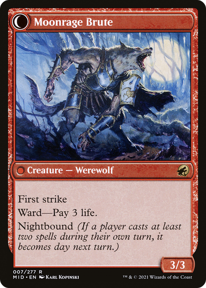 Brutal Cathar (MID-007) [Innistrad: Midnight Hunt]