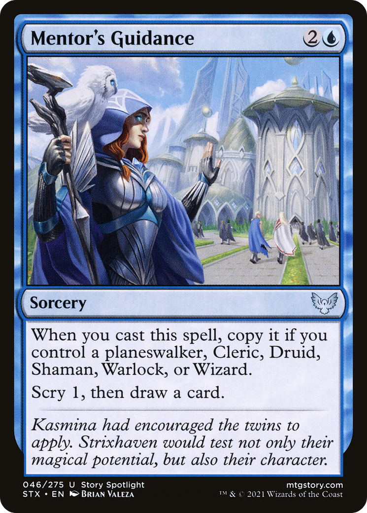 Mentor's Guidance (STX-046) [Strixhaven: School of Mages]