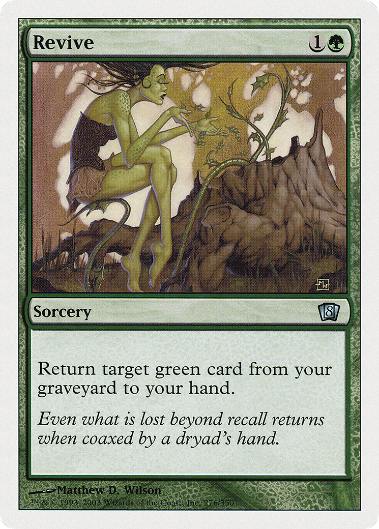 Revive (8ED-276) [8th Edition] Foil