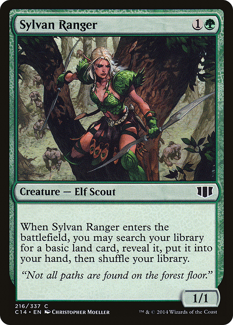 Sylvan Ranger (C14-216) [Commander 2014]