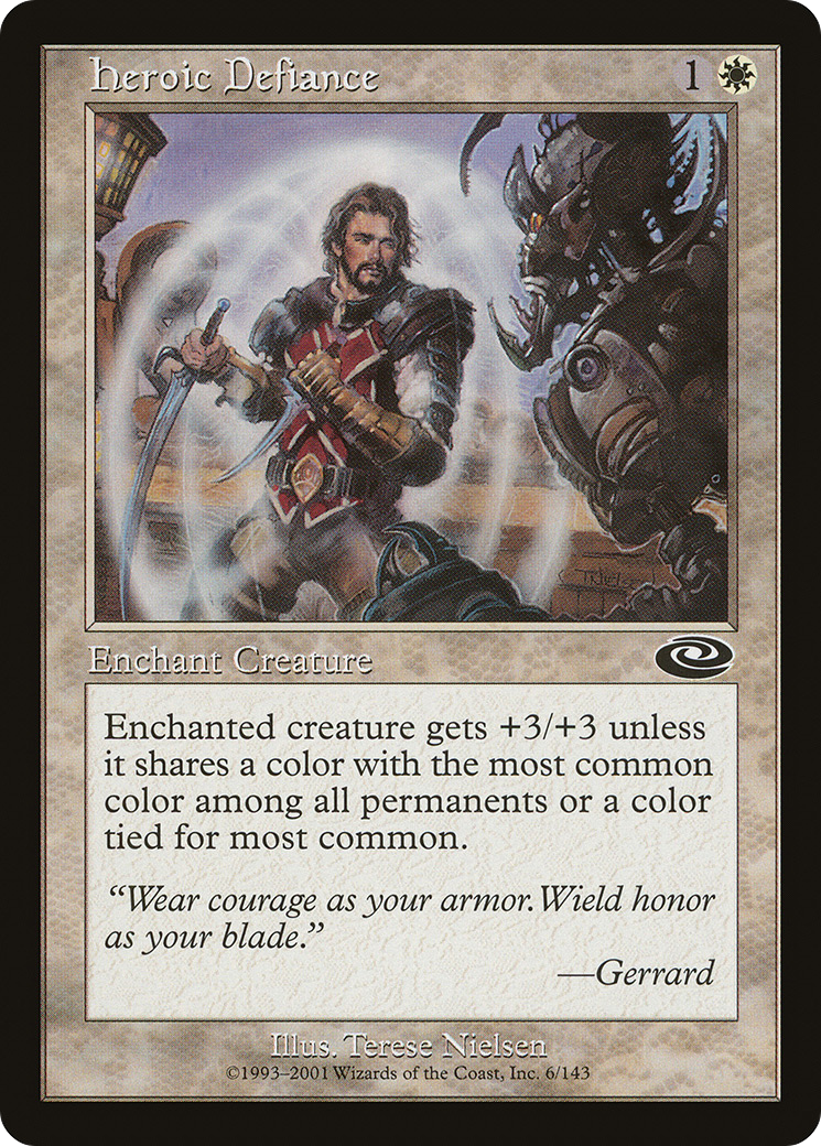Heroic Defiance (PLS-006) [Planeshift]
