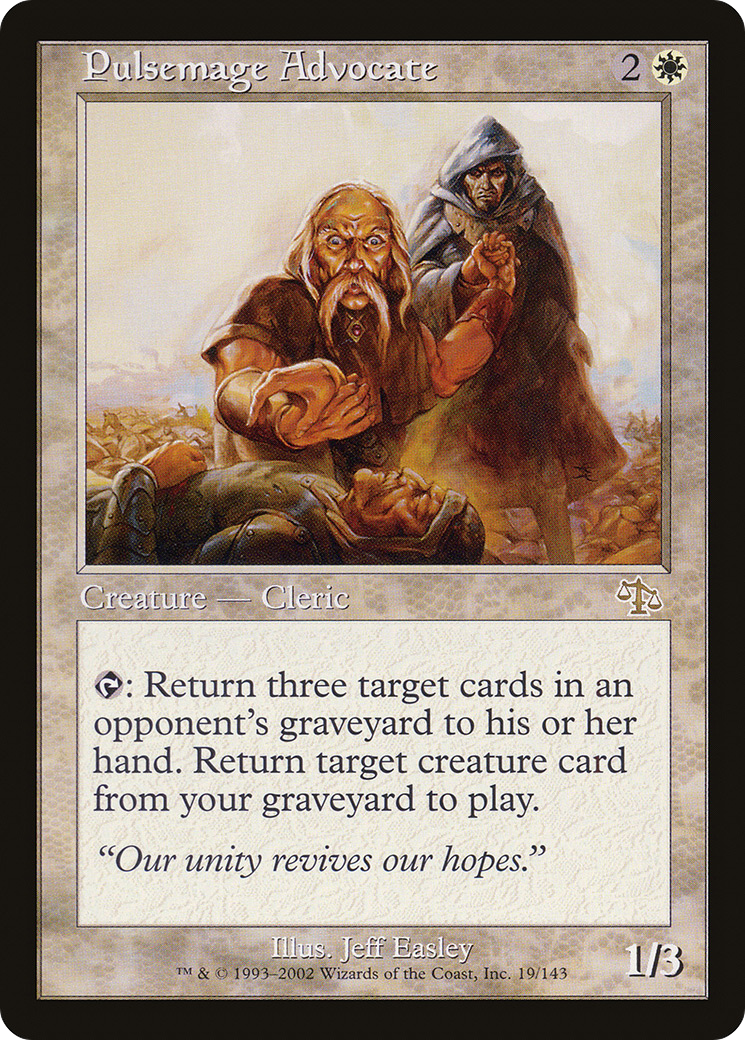 Pulsemage Advocate (JUD-019) [Judgment] Foil