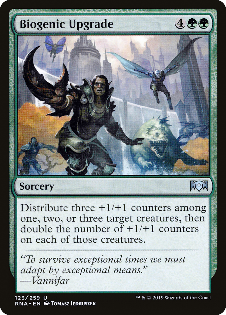 Biogenic Upgrade (RNA-123) [Ravnica Allegiance] Foil