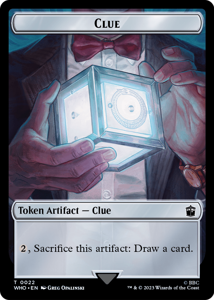 Clue (TWHO-022) [Doctor Who Tokens]