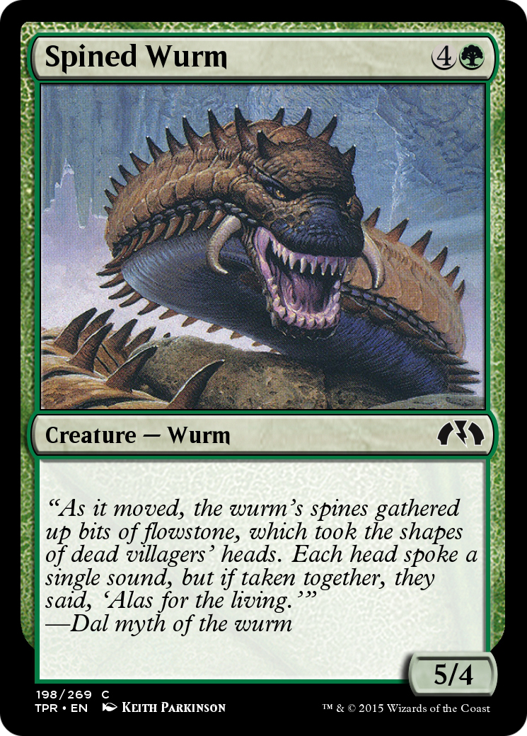 Spined Wurm (TPR-198) [Tempest Remastered]