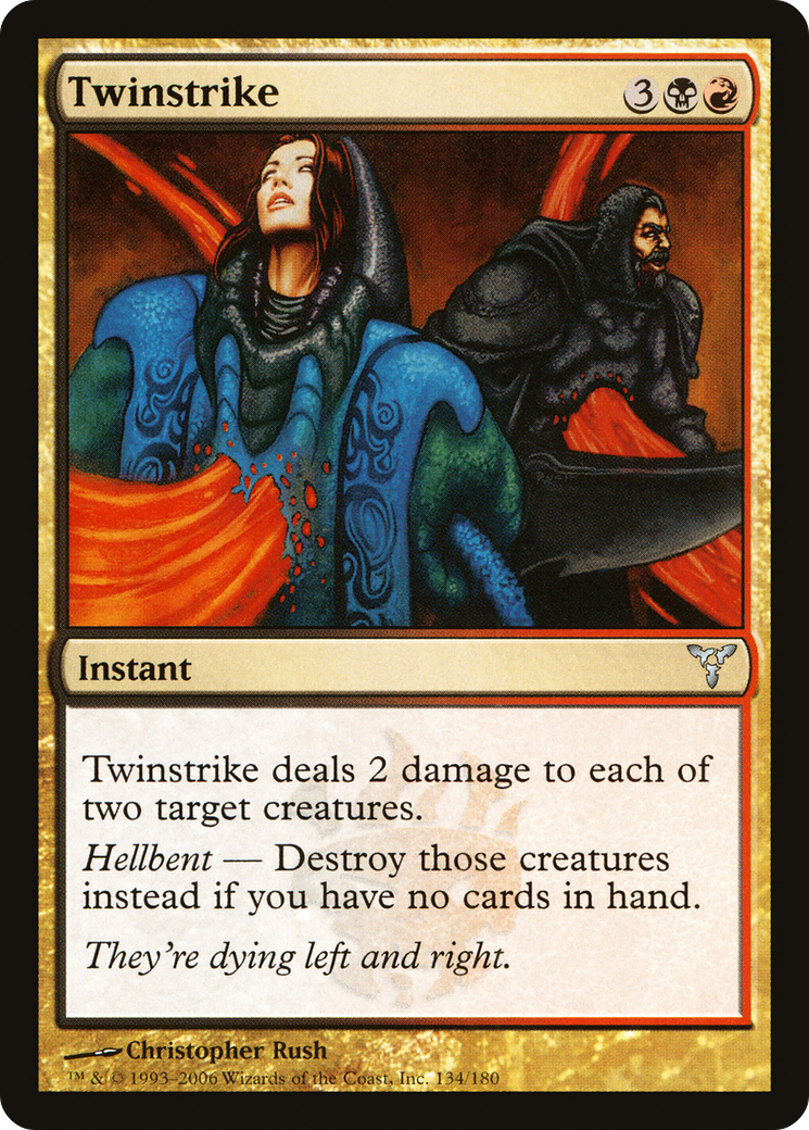 Twinstrike (DIS-134) [Dissension] Foil