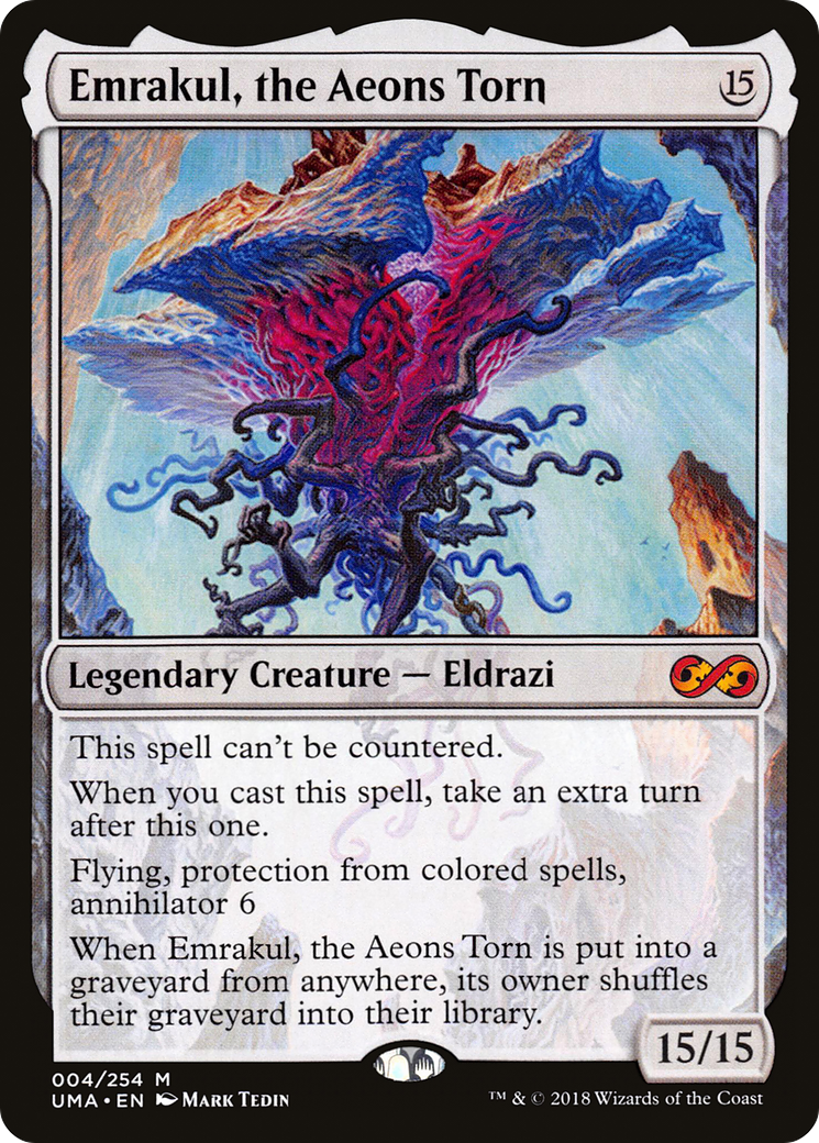 Emrakul, the Aeons Torn (UMA-004) [Ultimate Masters] Foil