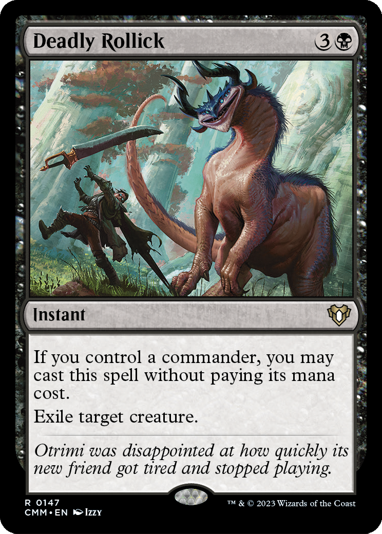 Deadly Rollick (CMM-147) [Commander Masters]