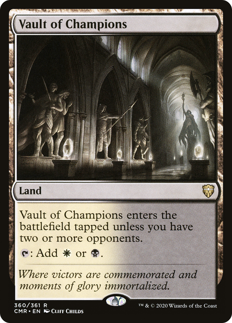 Vault of Champions (CMR-360) [Commander Legends]
