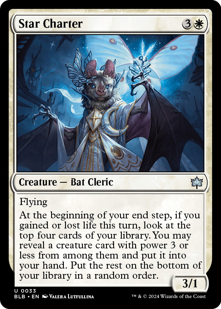 Star Charter (BLB-033) [Bloomburrow] Foil