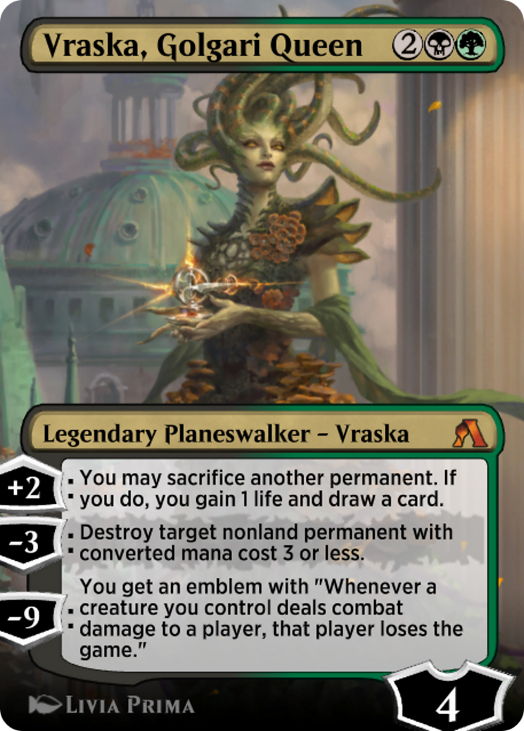 Vraska, Golgari Queen (PANA-003) [MTG Arena Promos]