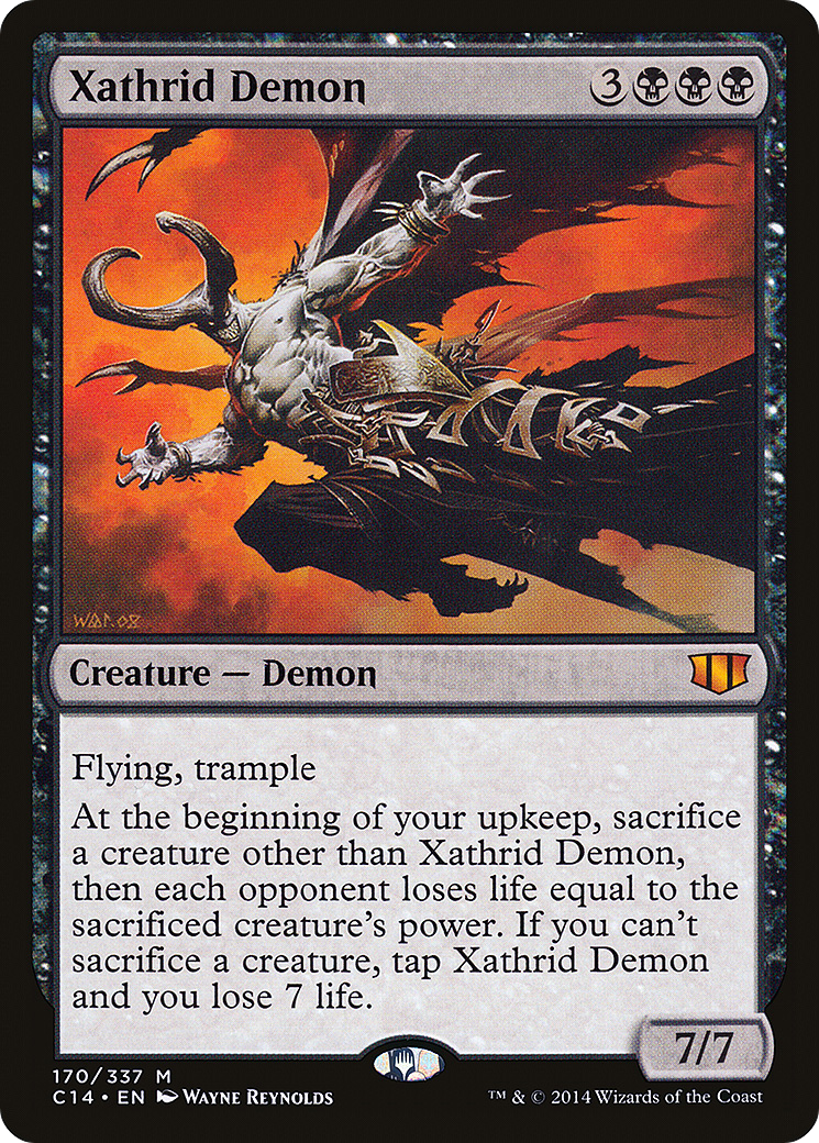 Xathrid Demon (C14-170) [Commander 2014]