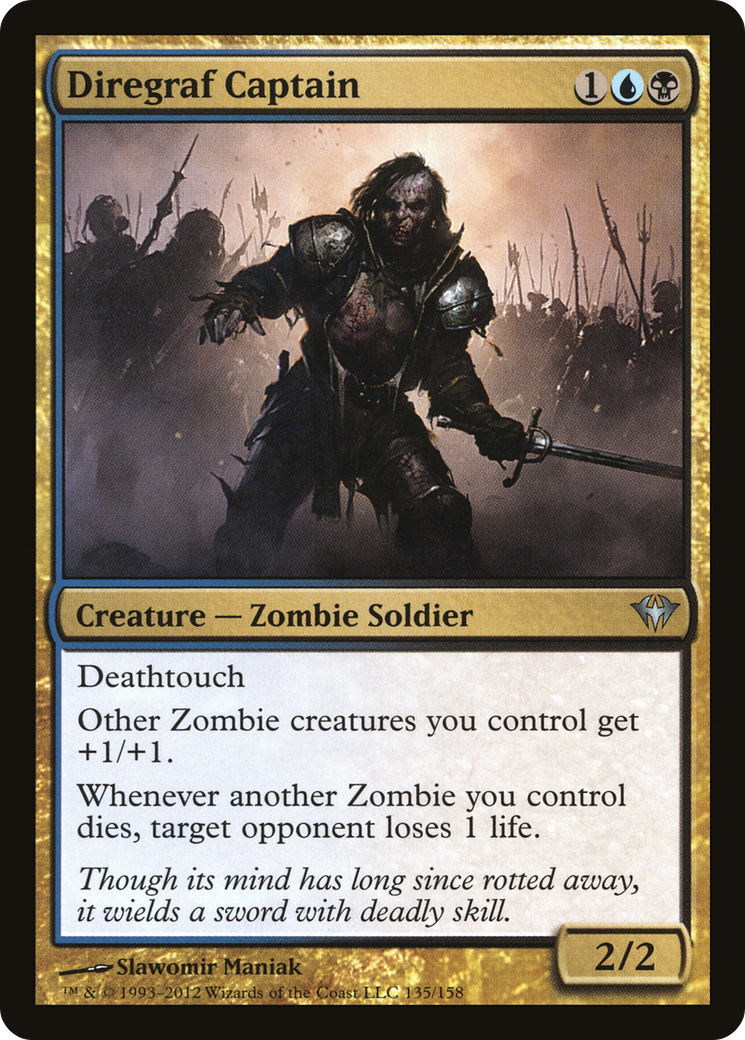 Diregraf Captain (DKA-135) [Dark Ascension] Foil
