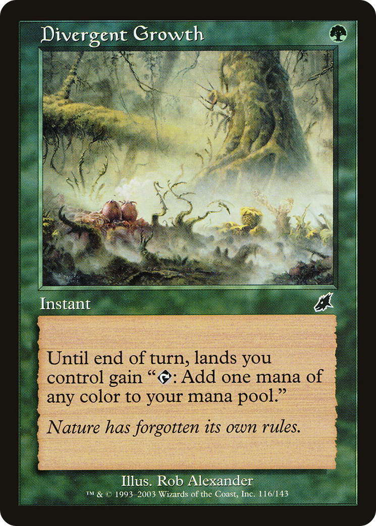 Divergent Growth (SCG-116) [Scourge] Foil