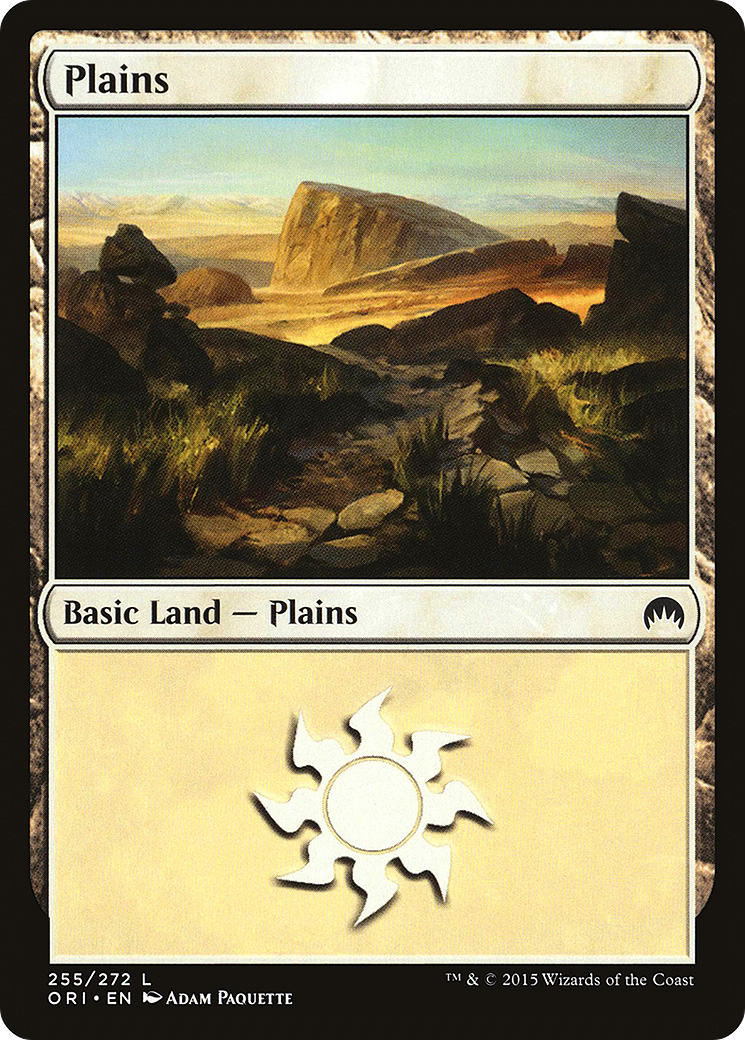 Plains (ORI-255) [Magic Origins] Foil