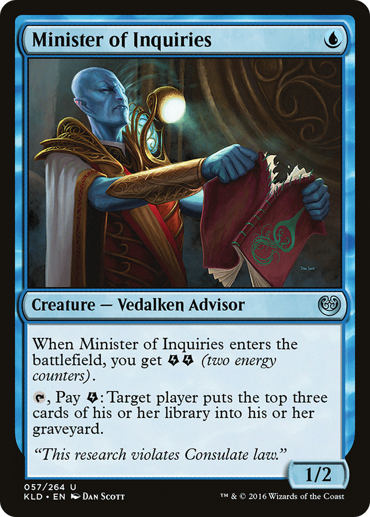 Minister of Inquiries (KLD-057) [Kaladesh] Foil