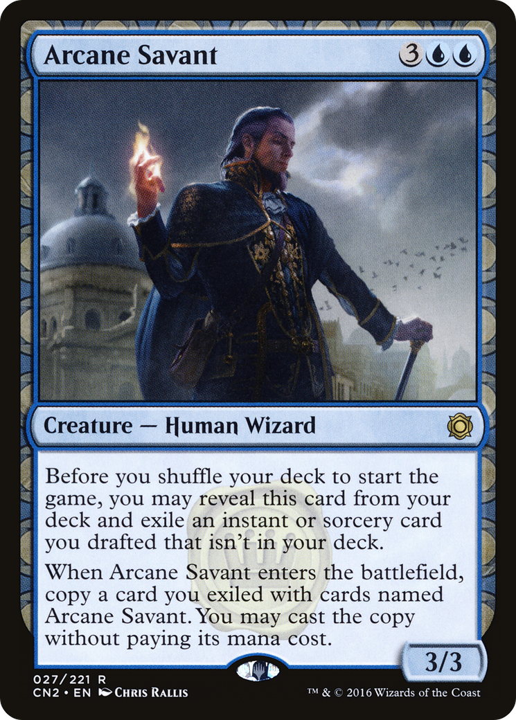 Arcane Savant (CN2-027) [Conspiracy: Take the Crown] Foil
