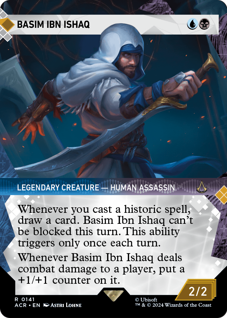 Basim Ibn Ishaq (Showcase) (ACR-141) (Borderless) [Assassin's Creed]