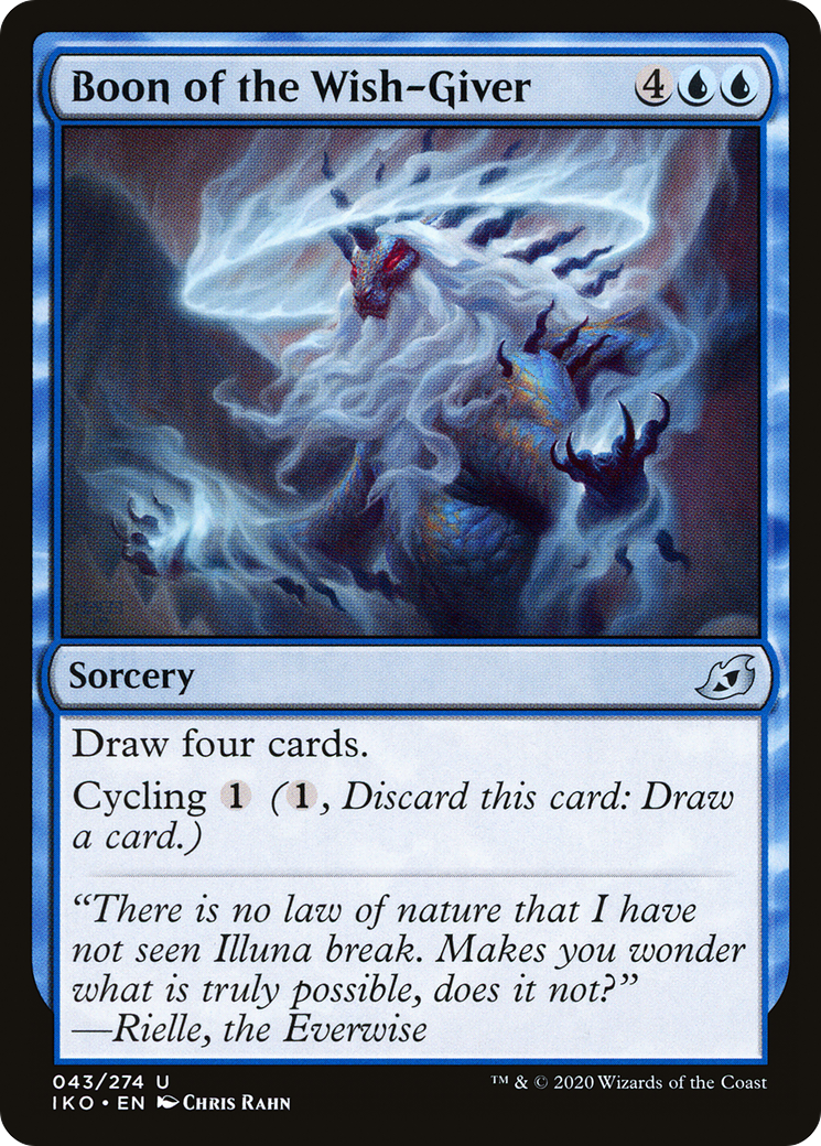 Boon of the Wish-Giver (IKO-043) [Ikoria: Lair of Behemoths] Foil