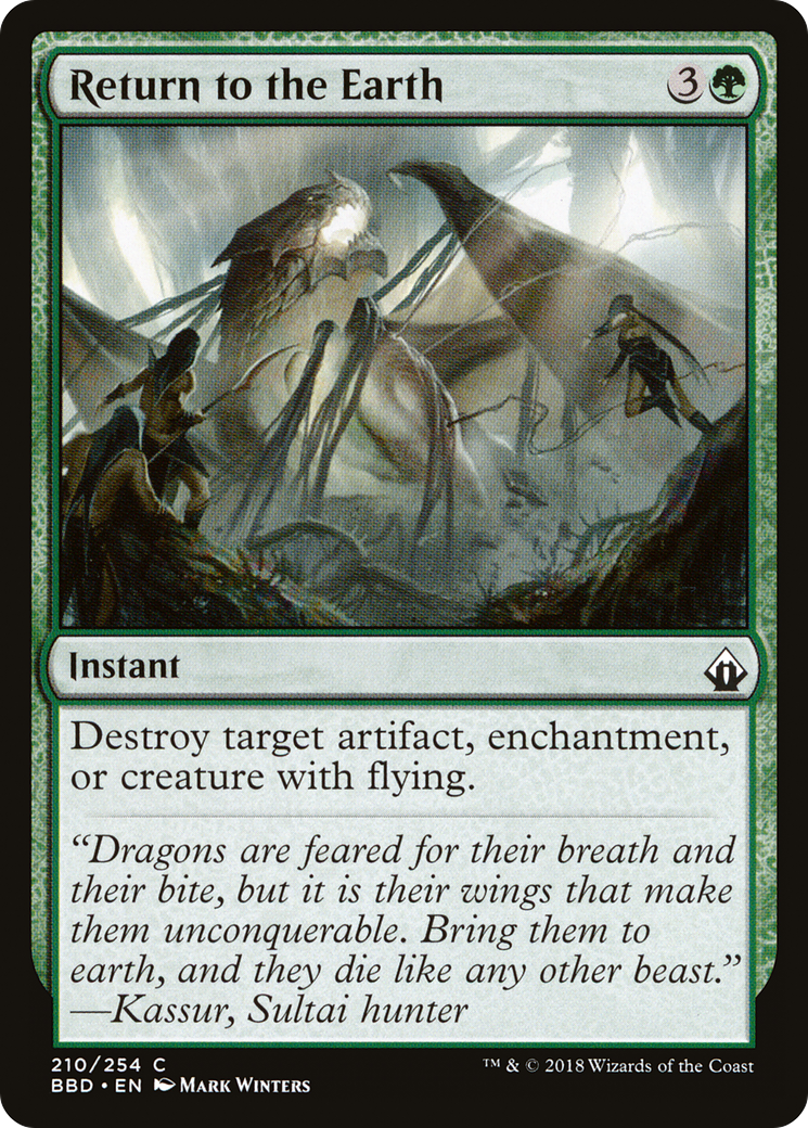 Return to the Earth (BBD-210) [Battlebond]