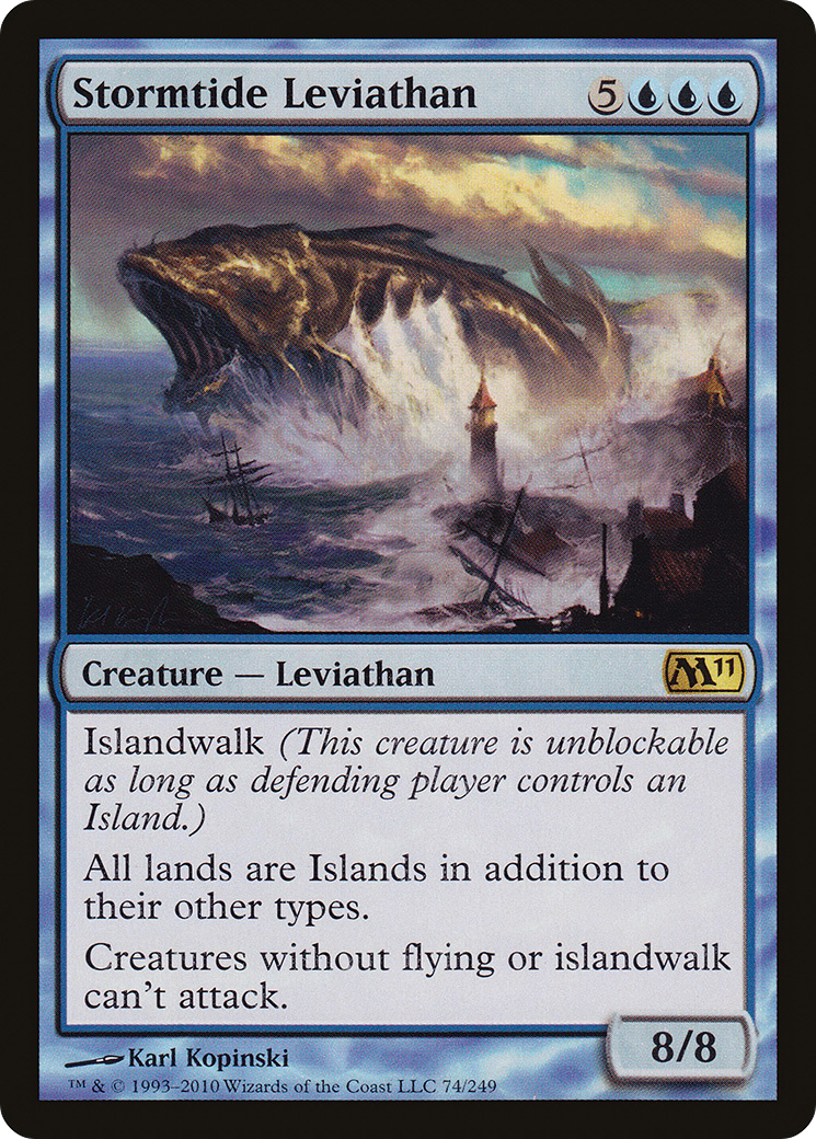 Stormtide Leviathan (M11-074) [Magic 2011]