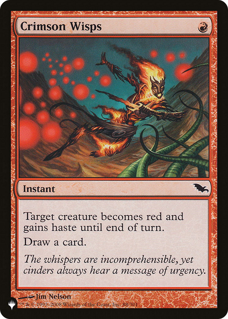 Crimson Wisps (LIST-SHM-88) [The List]