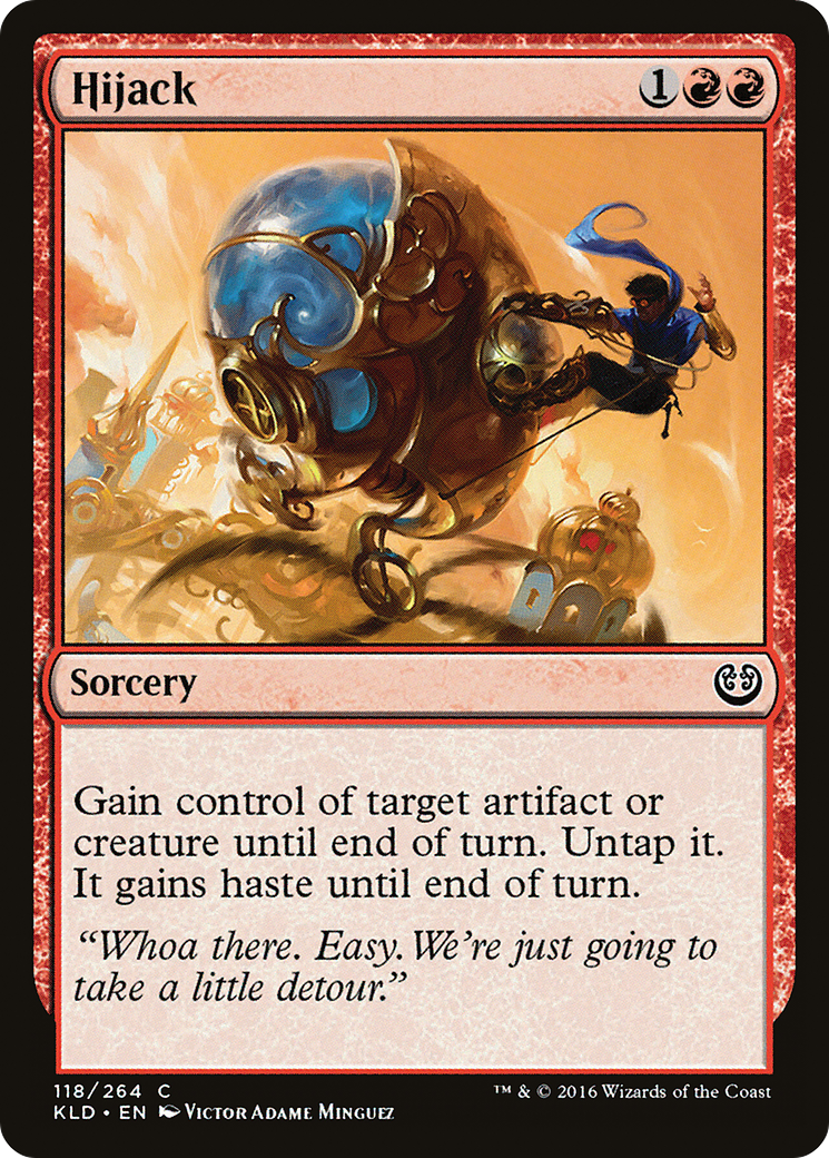 Hijack (KLD-118) [Kaladesh] Foil