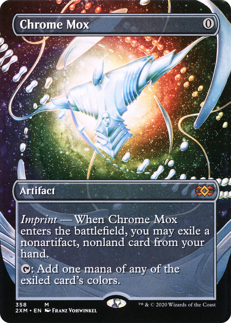 Chrome Mox (Borderless) (2XM-358) [Double Masters]