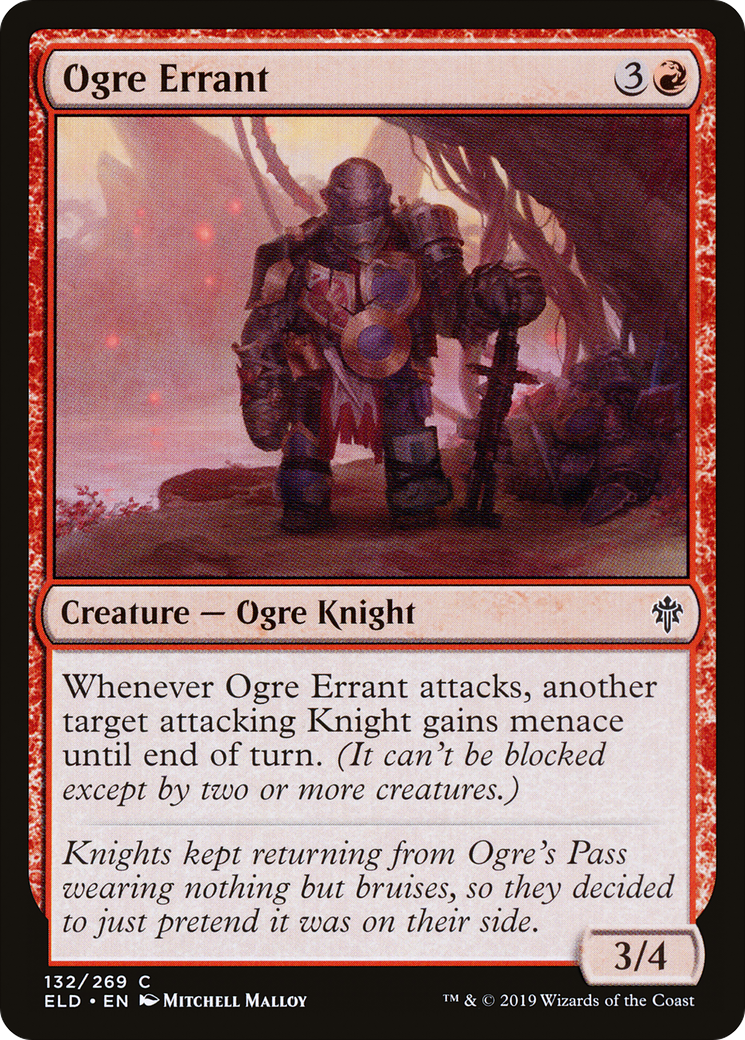 Ogre Errant (ELD-132) [Throne of Eldraine]