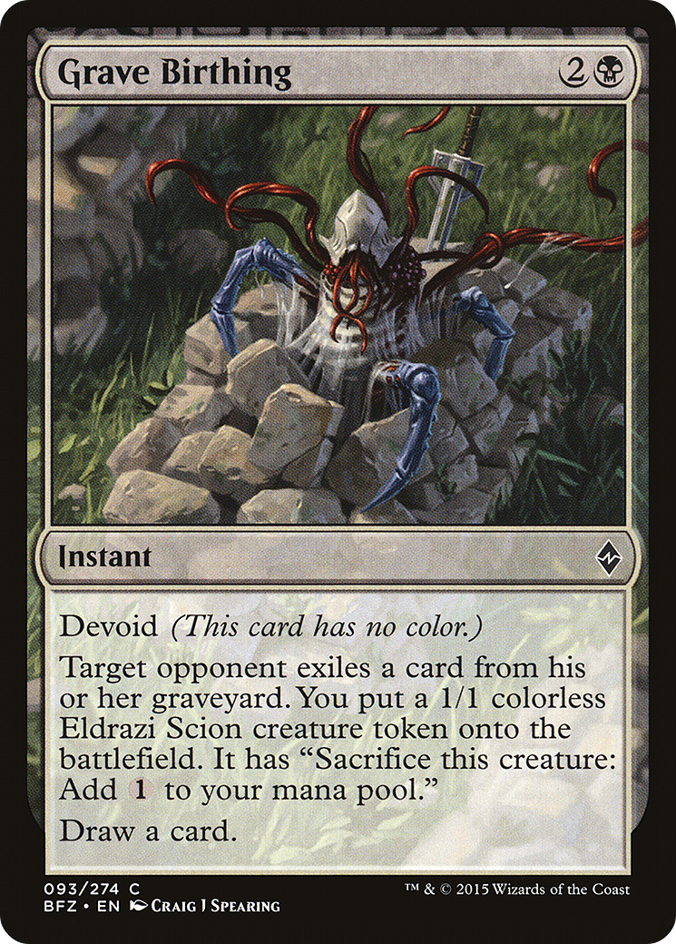 Grave Birthing (BFZ-093) [Battle for Zendikar]