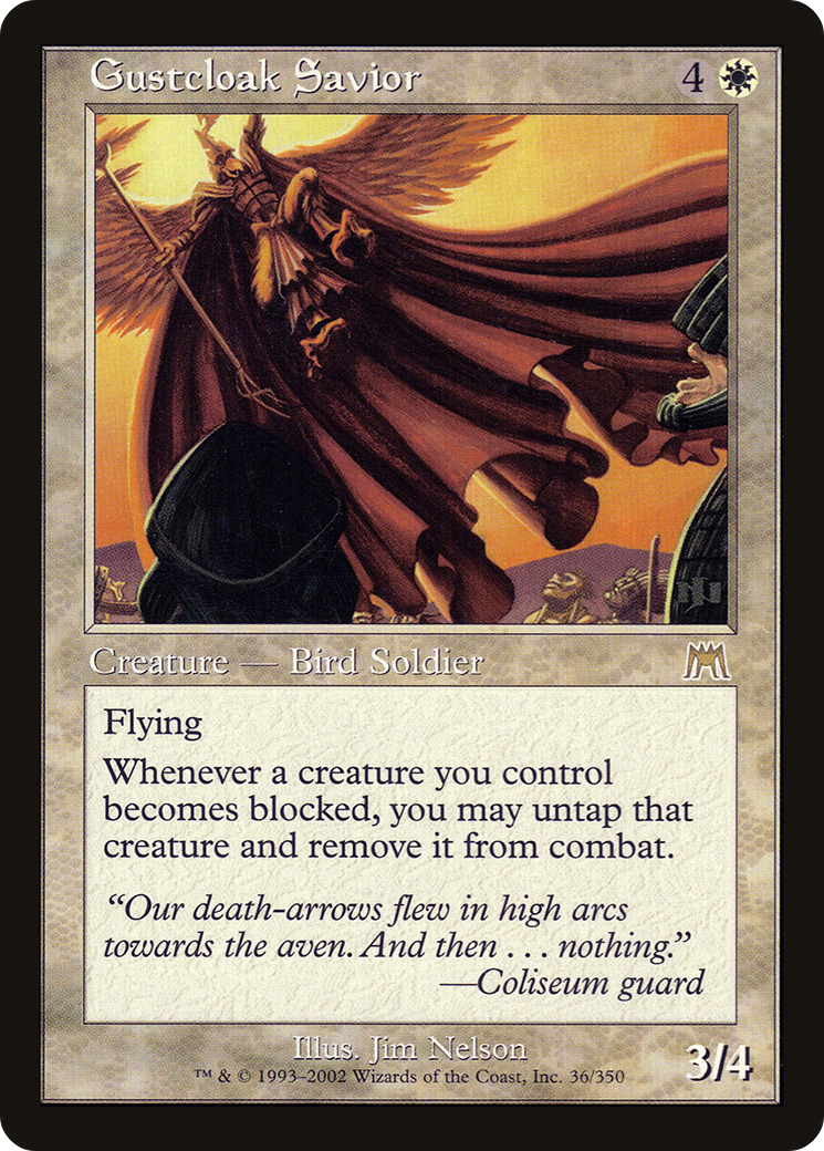 Gustcloak Savior (ONS-036) [Onslaught]