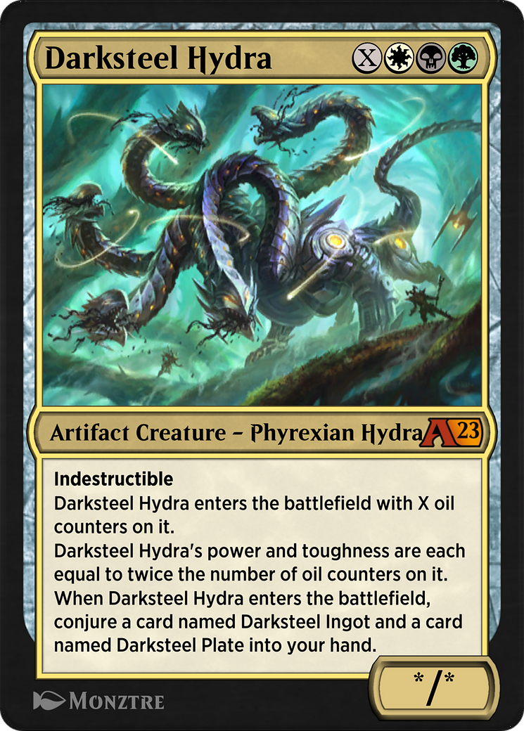 Darksteel Hydra (YONE-020) [Alchemy: Phyrexia]
