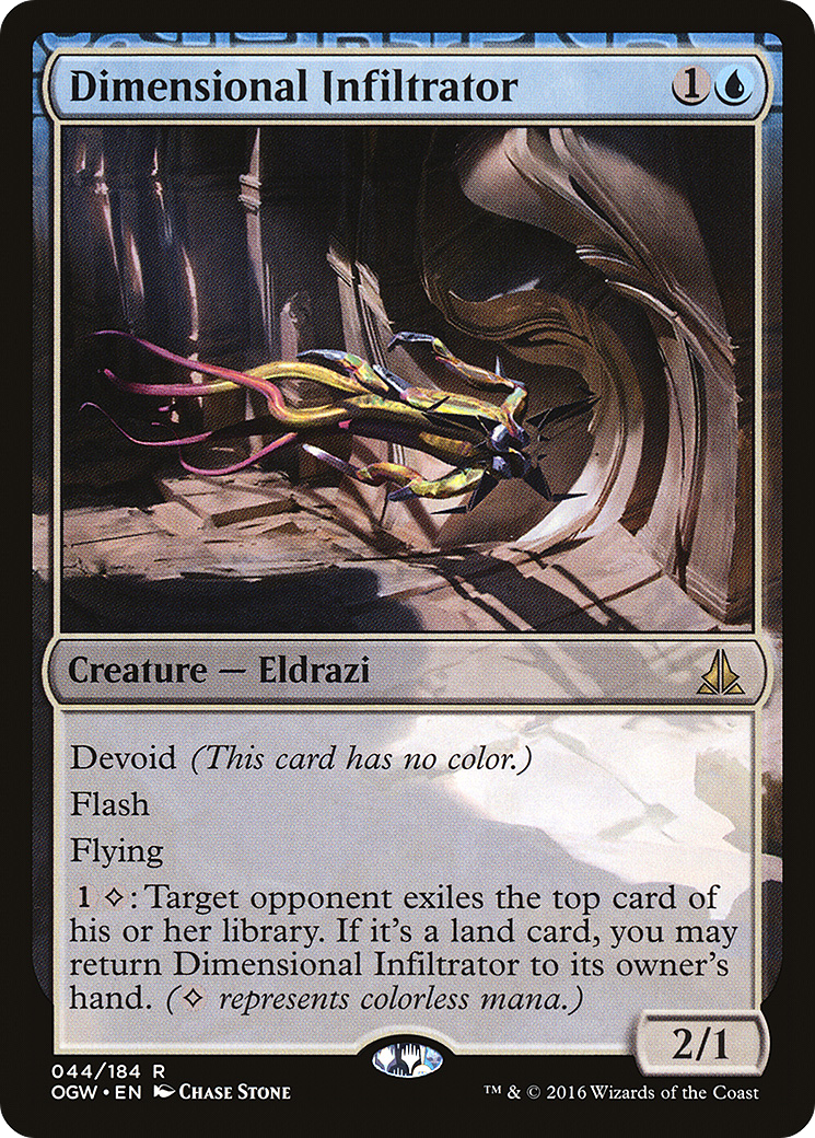 Dimensional Infiltrator (OGW-044) [Oath of the Gatewatch]