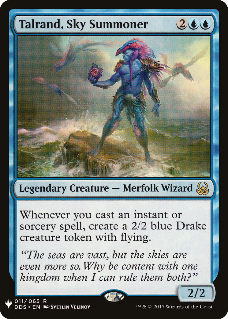 Talrand, Sky Summoner (LIST-DDS-11) [The List]