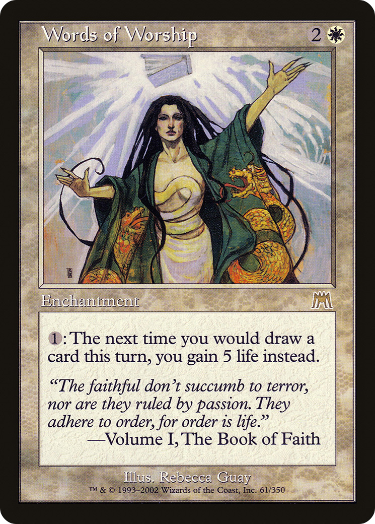 Words of Worship (ONS-061) [Onslaught]