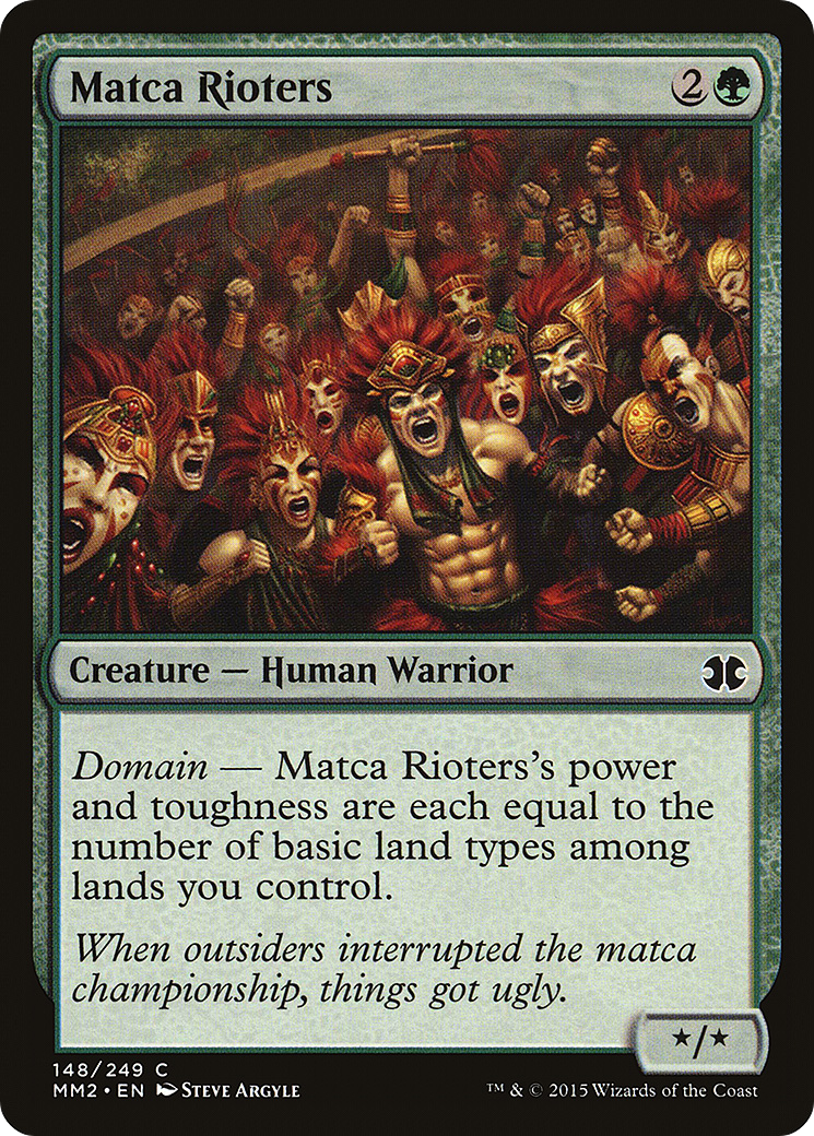 Matca Rioters (MM2-148) [Modern Masters 2015]