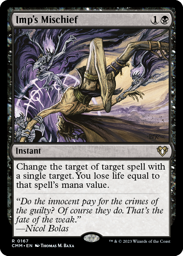 Imp's Mischief (CMM-167) [Commander Masters]