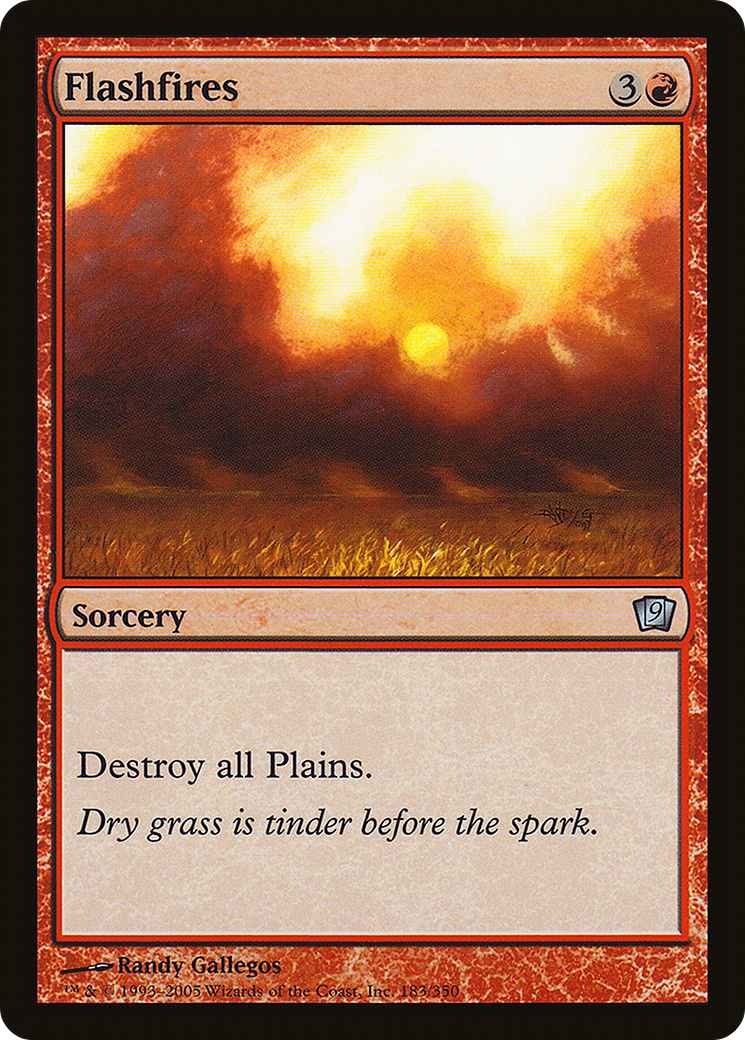 Flashfires (9ED-183) [9th Edition]