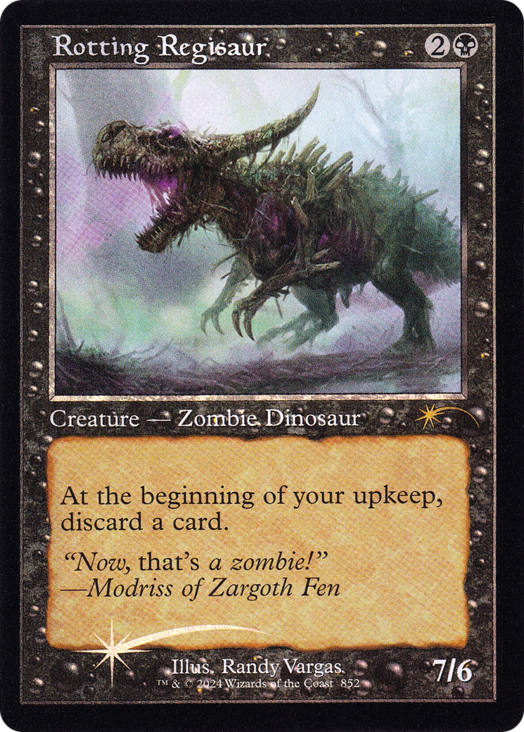 Rotting Regisaur (SLD-852) [Secret Lair Drop] Foil