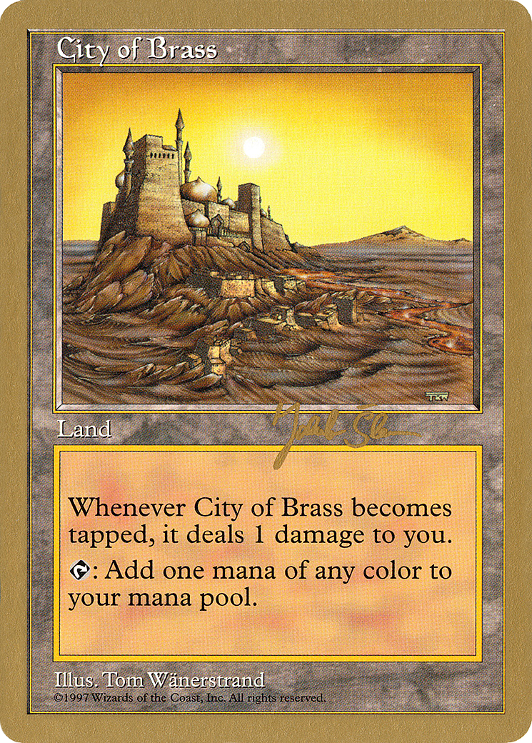 City of Brass - 1997 Jakub Slemr (5ED) [World Championship Decks 1997]