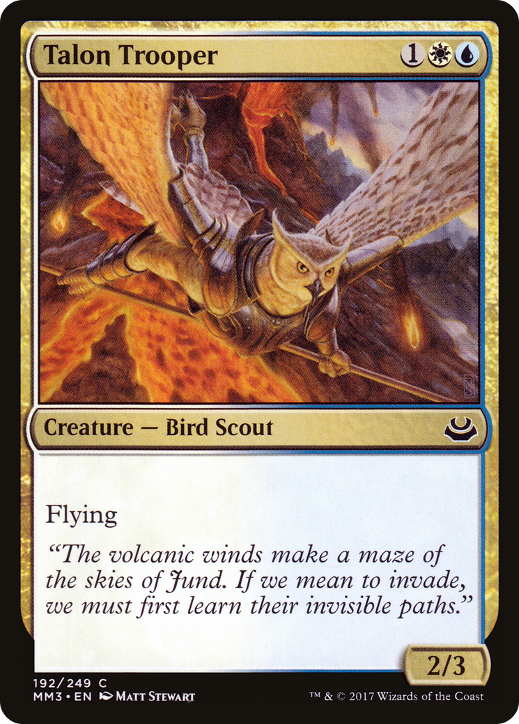 Talon Trooper (MM3-192) [Modern Masters 2017] Foil