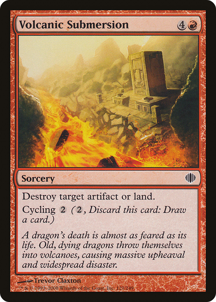 Volcanic Submersion (ALA-121) [Shards of Alara]