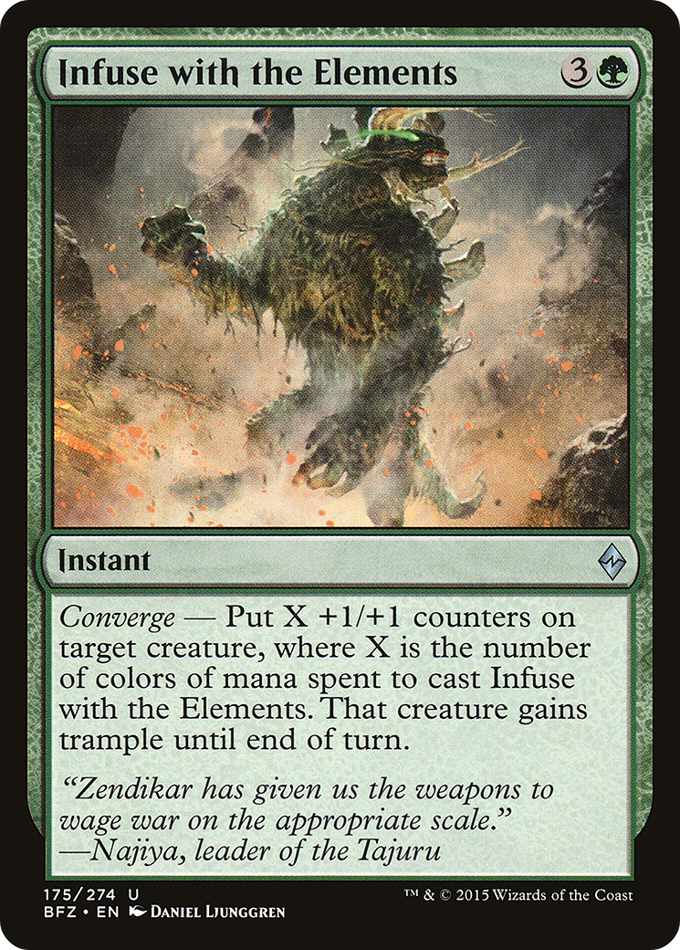 Infuse with the Elements (BFZ-175) [Battle for Zendikar]