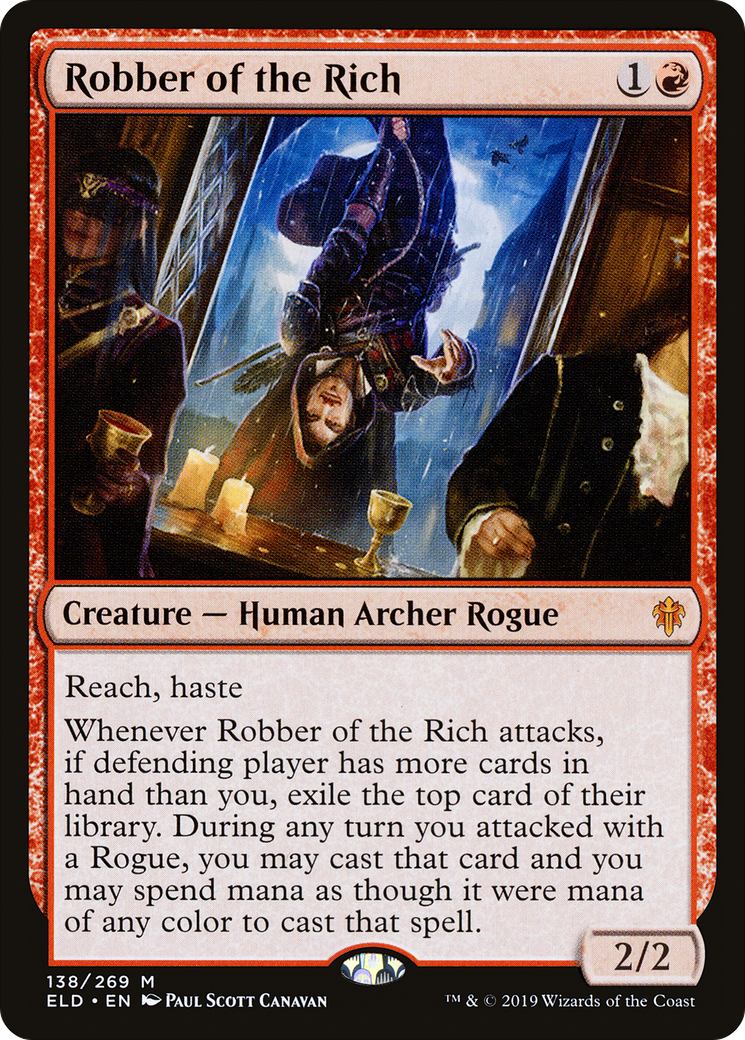 Robber of the Rich (ELD-138) [Throne of Eldraine] Foil