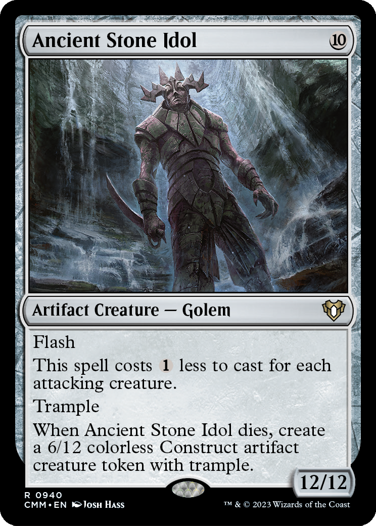 Ancient Stone Idol (CMM-940) [Commander Masters]