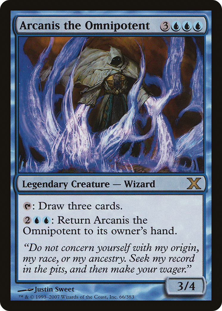 Arcanis the Omnipotent (10E-066) [Tenth Edition]