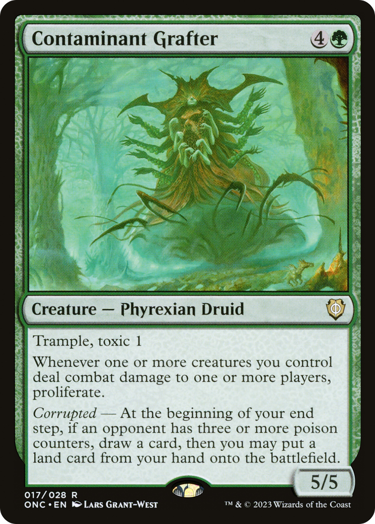 Contaminant Grafter (ONC-017) [Phyrexia: All Will Be One Commander]