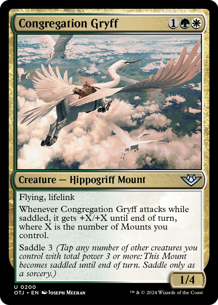 Congregation Gryff (OTJ-200) [Outlaws of Thunder Junction]
